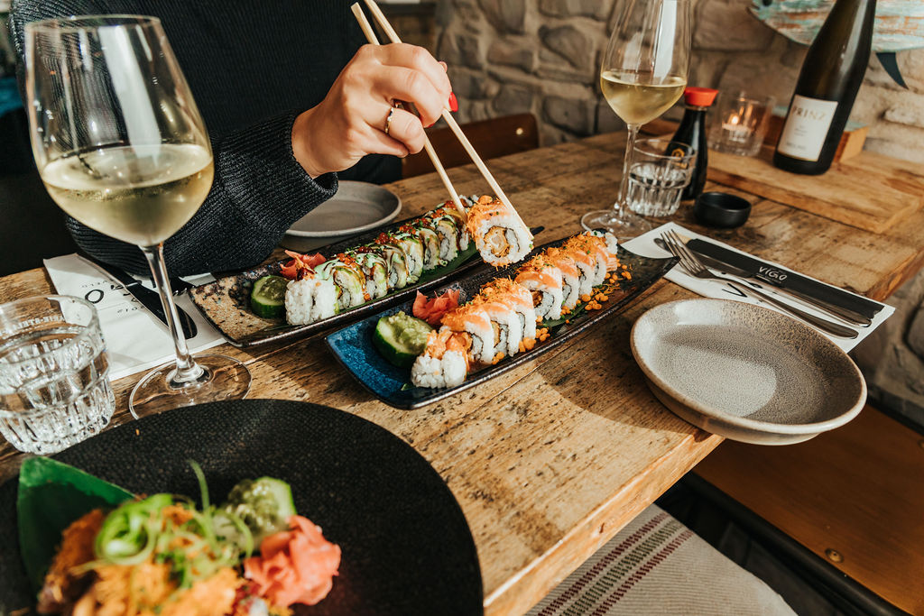 Sushi en seafood van Vigo Delivery
